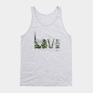 Love and War - Army Tank Top